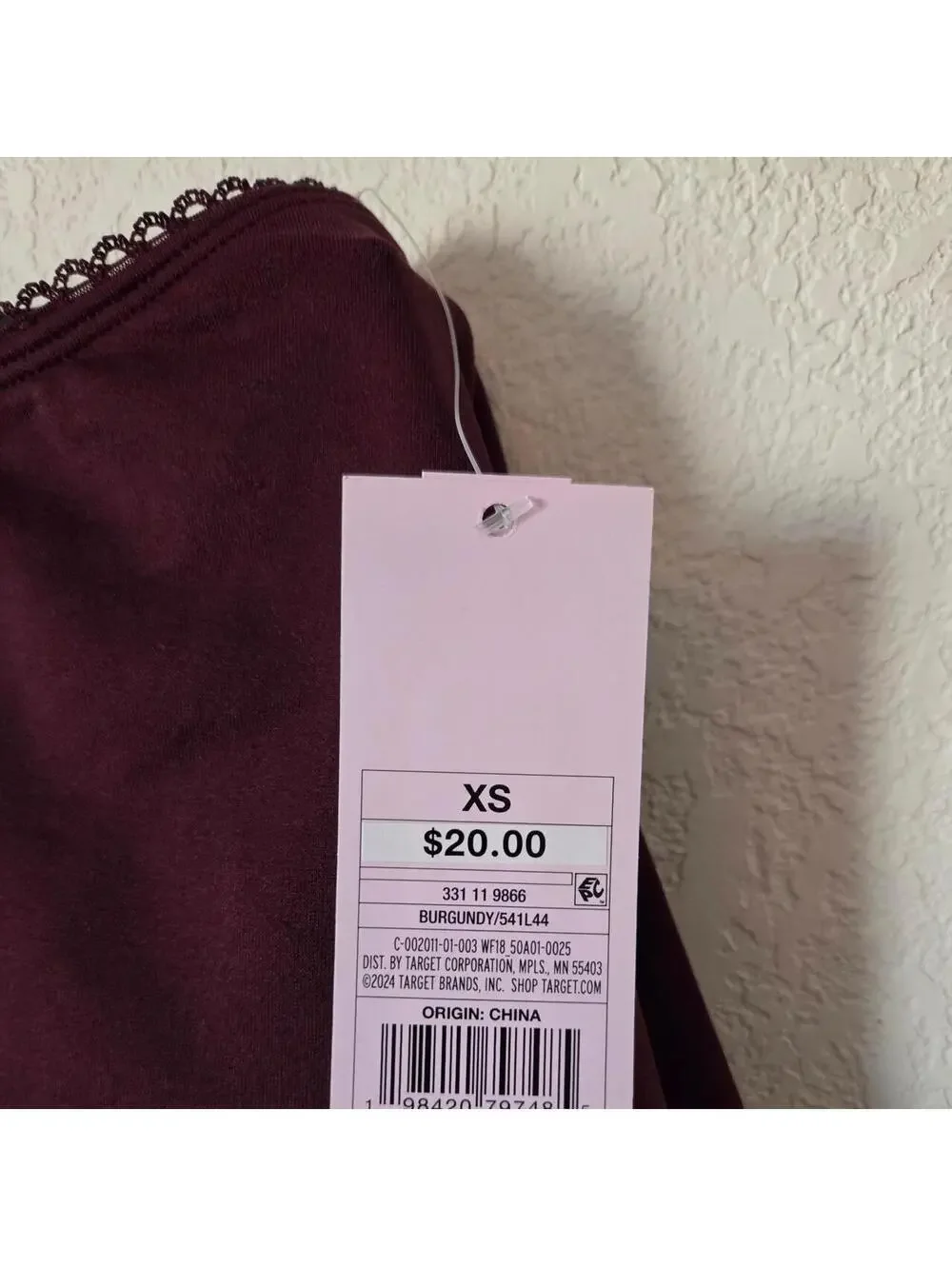 Wild Fable Women's Burgundy Skirt